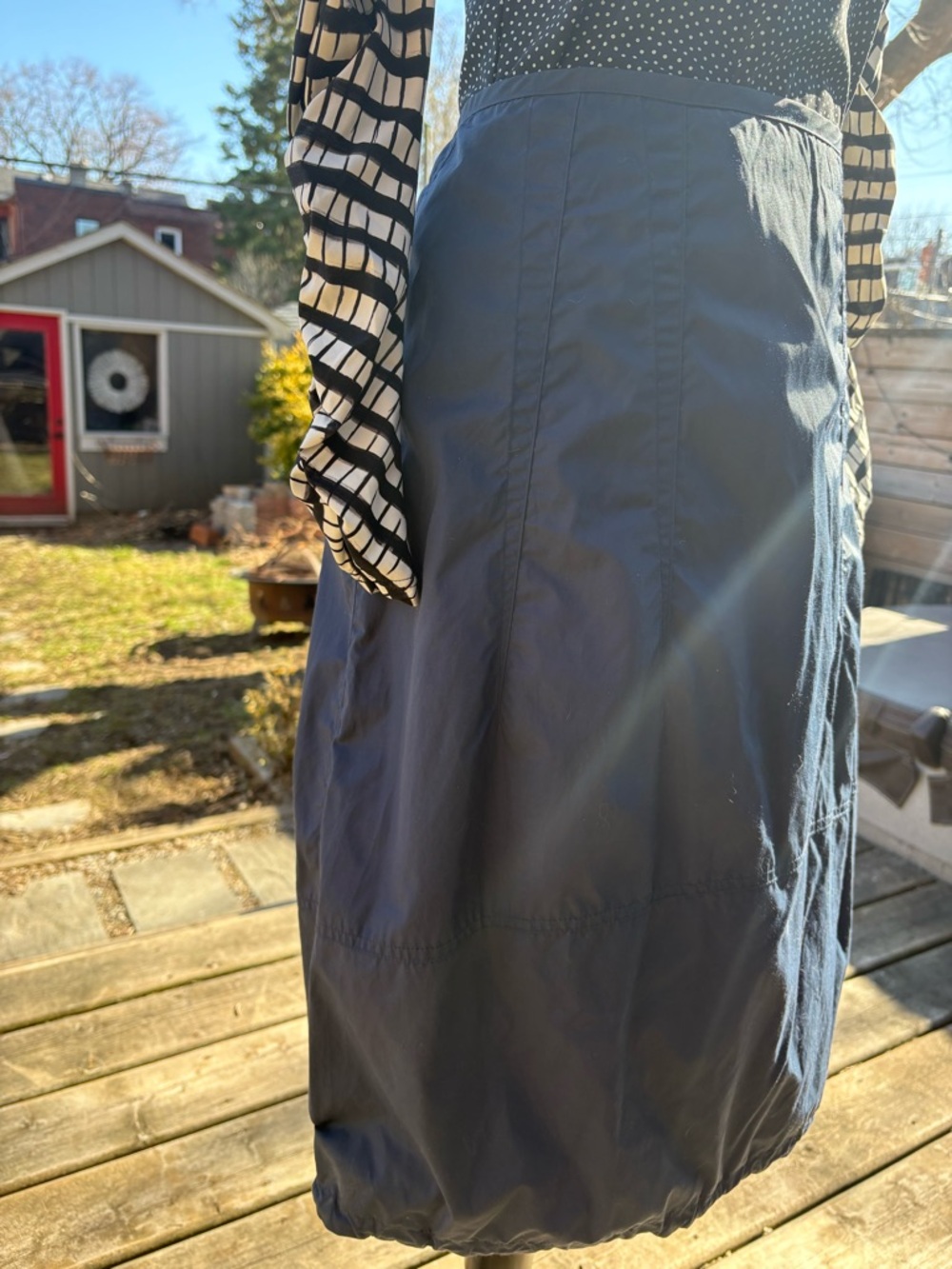 Comrags | “Parachute” Skirt w/Toggle